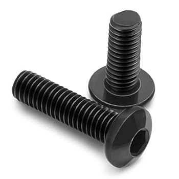 ガタ付き防止ボルト付き　穴位置50mm 2個セット 低頭六角穴付ボルト生地 YAHATA キャップボルト M6X10(全ねじ